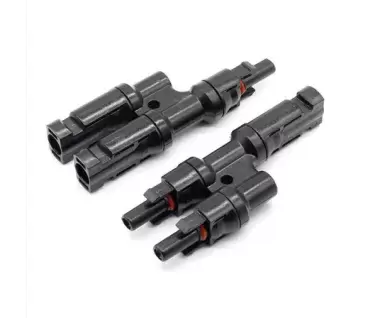 Conector MC4 Doble para placas solares de caravanas, autocaravanas y camper.