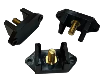 Borna aislada para unión de positivos o negativos, se suministra 1 unidad.