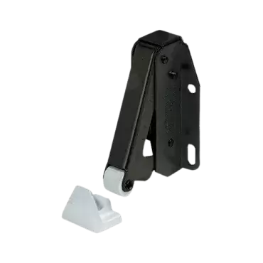 Cierre de pulsador para puertas y armarios en blister para autocaravana, caravana y camper