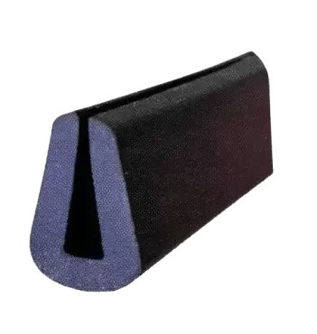 Goma multiusos 13.3x7.8 mm para perfil de junta de puerta para autocaravana, caravana y camper.