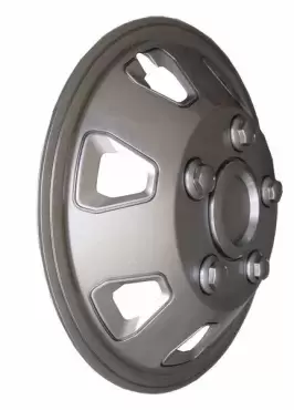 Juego 4 tapacubos autocaravana 16´´ modelo Itah plata mate