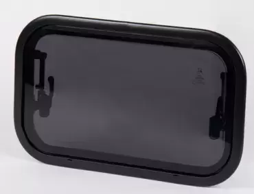 Ventana abatible 350x500 CARBEST RW Compact marco extraplano, caravanas, autocaravanas y camper.