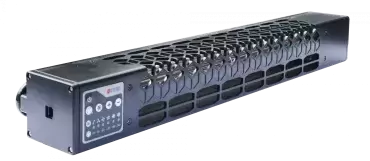 Ventilador multifuncional para uso en exteriores, extractor de cocina y contra ventanas empañadas para caravana, autocaravana y camper.