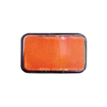 Reflector adhesivo naranja 95x60 mm para autocaravana, caravana y camper