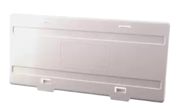 Tapa de invierno para rejilla universal Reiss de superficie 360x165 mm de caravanas, autocaravanas y camper.  Color Beig.