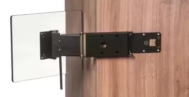 Soporte de televisión Caratec Flex CFW300 para caravanas, autocaravanas y camper.